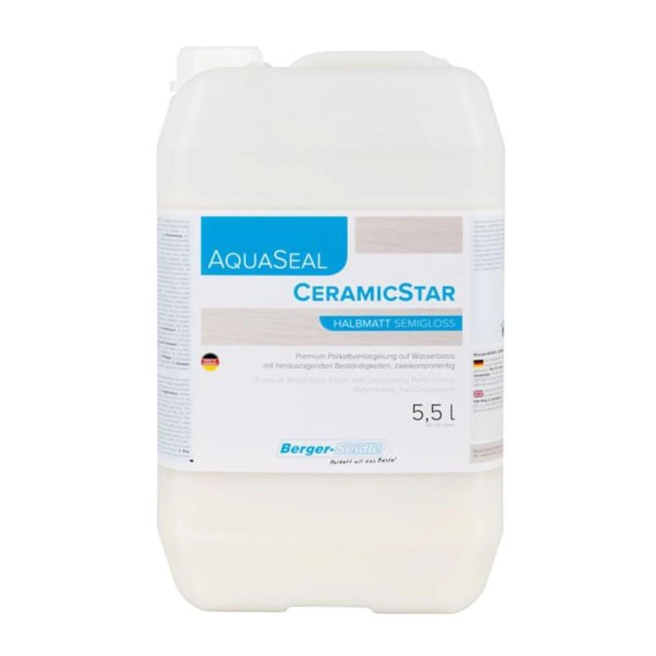 Двухкомпонентный полиуретановый лак Berger Aqua-Seal CeramicStar