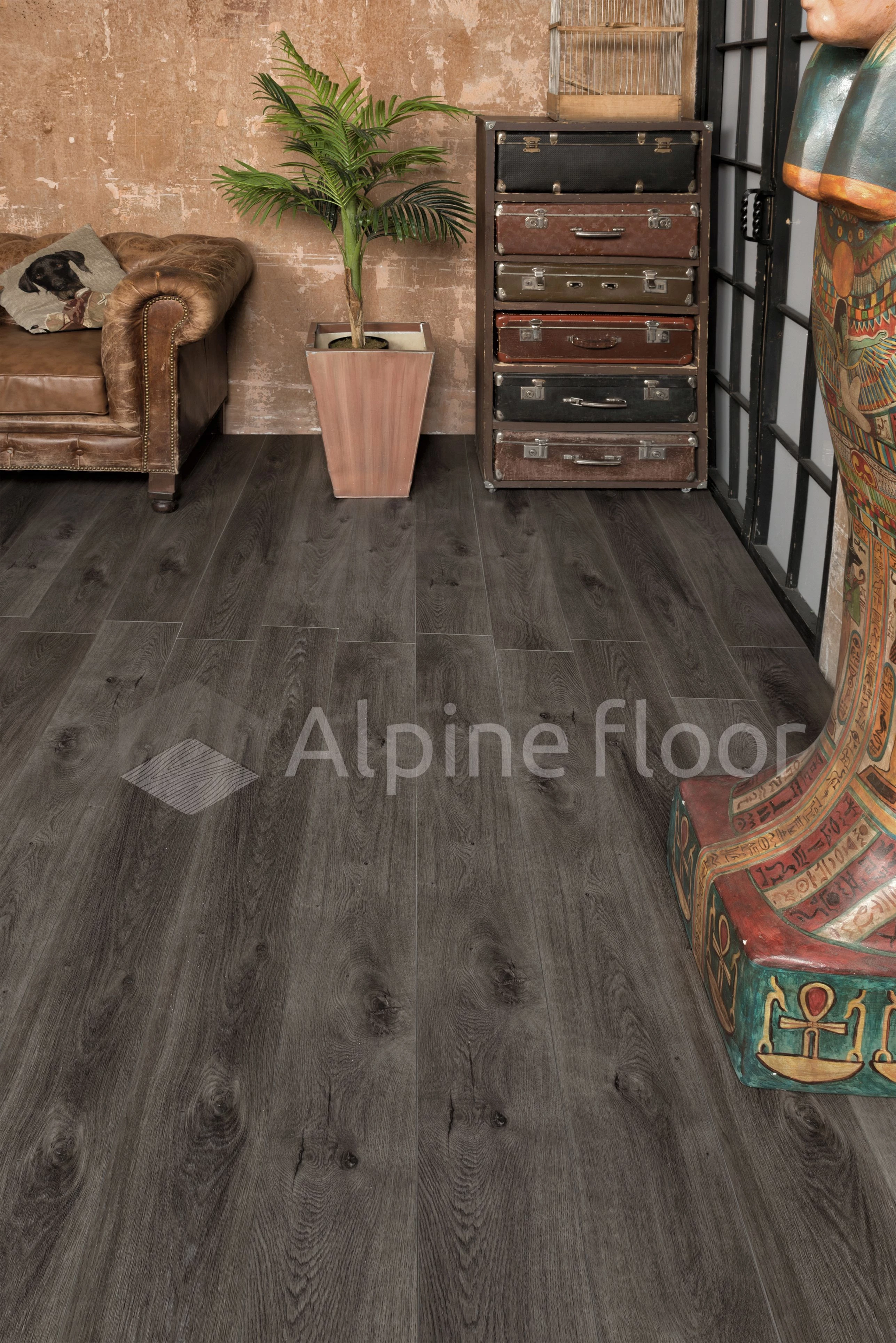 Плитка Alpine floor PREMIUM XL Дуб торфяной ECO 7-11
