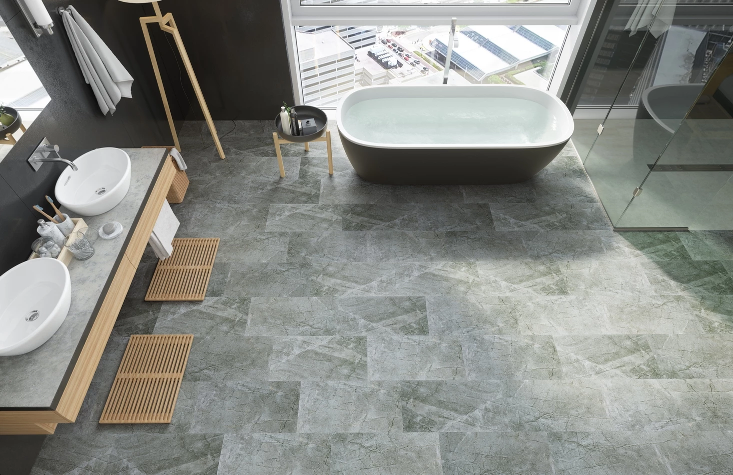 Плитка Fargo Stone 67S455 Платиновый Агат