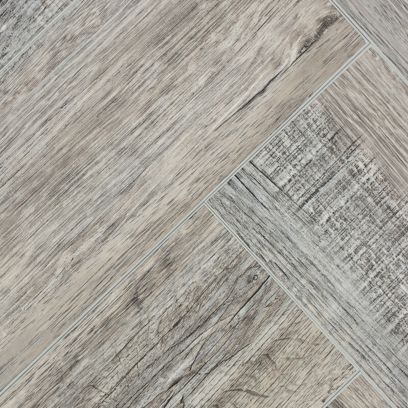 Кварцвинил (SPC, ПВХ) CRONAFLOOR HERRINGBONE Дуб Реймс BD-40035-2