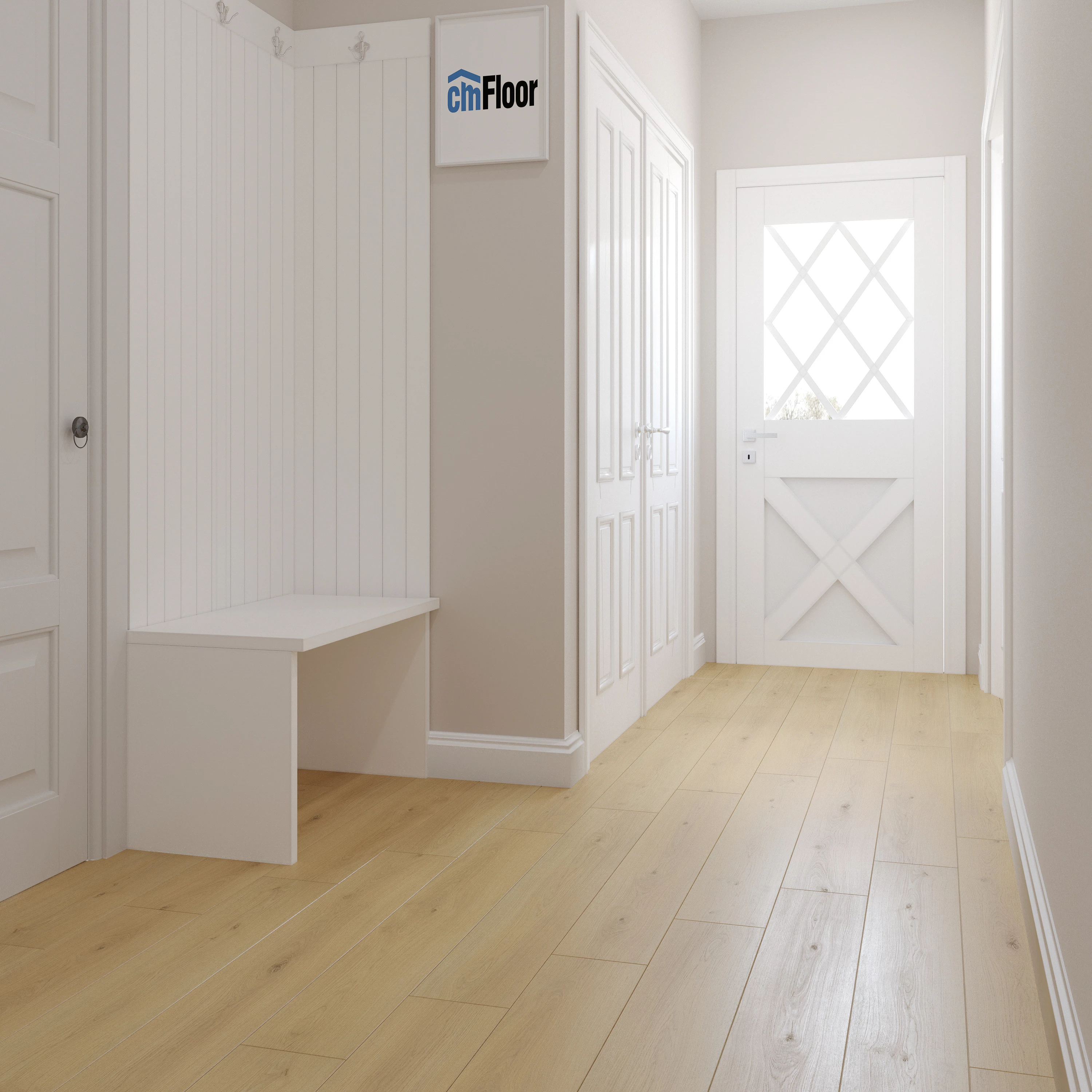 Плитка CM Floor ScandiWood Дуб Орегон с подложкой
