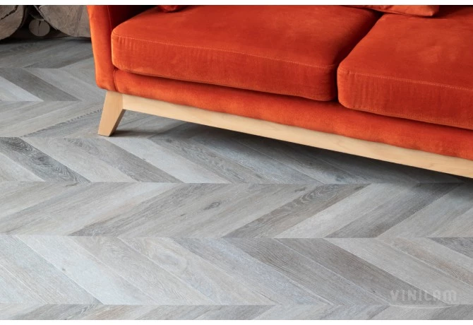 Плитка Vinilam PARQUET CHEVRON 8, 5 mm RI444515CL4 Шеврон Легран