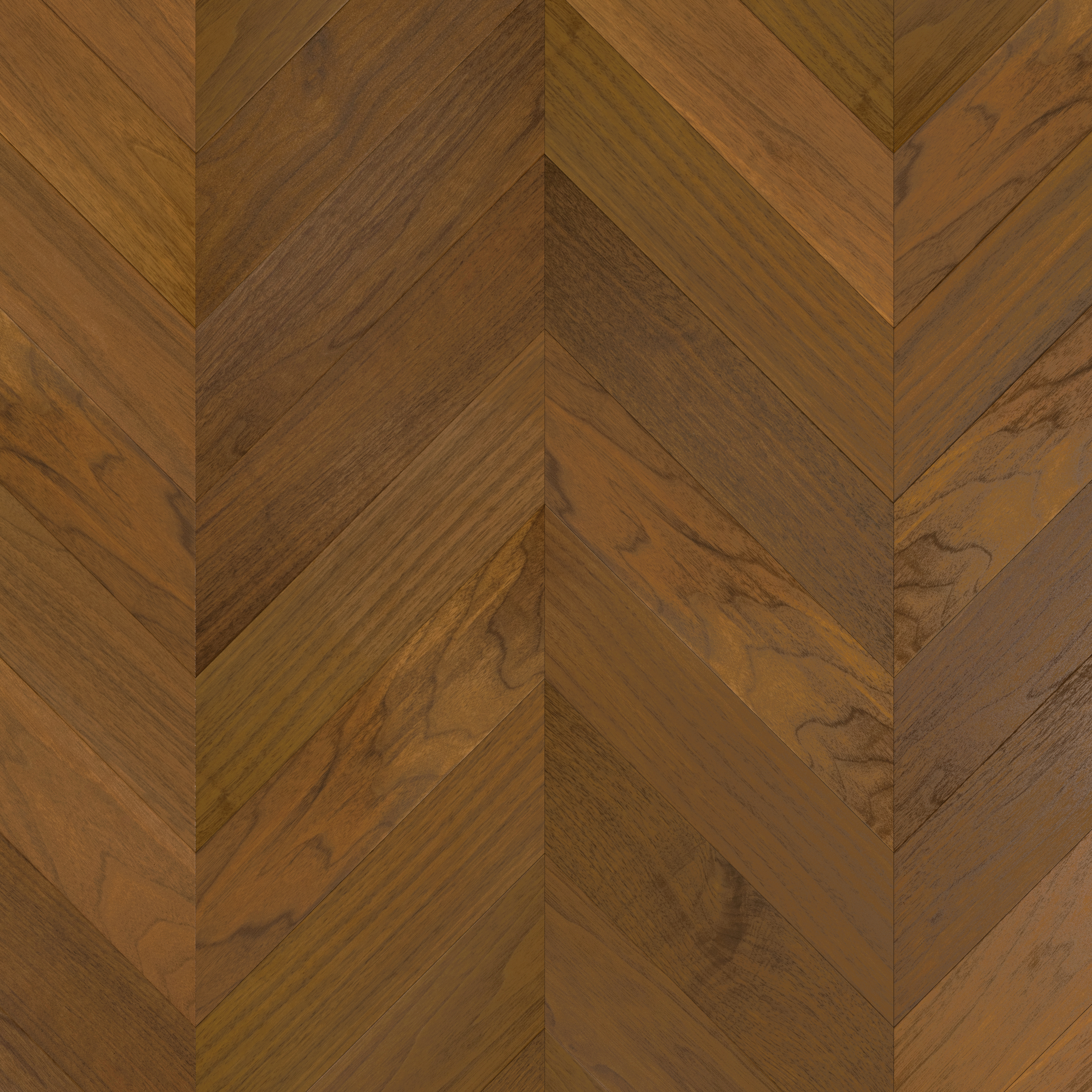 Кварцевый паркет QUARTZ PARQUET  Французкая Ёлка Орех Американский 99-400-296/0,6 мм