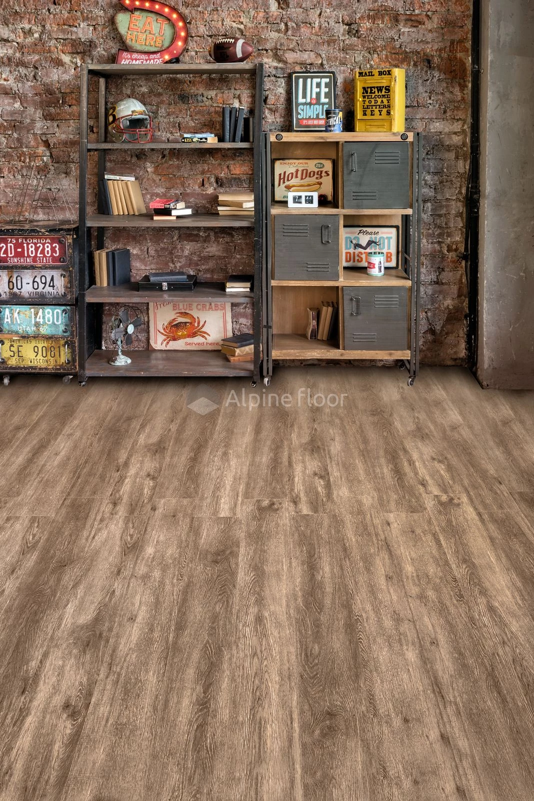 Плитка Alpine floor GRAND SEQUOIA МАСЛИНА ECO 11-11