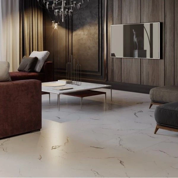 Плитка Vinilam CERAMO STONE 8 мм 83444 Итальянский Мрамор (пробковая подложка)