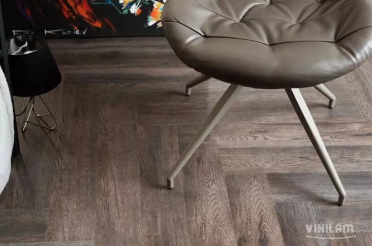 Плитка Vinilam PARQUET HERRINGBONE 6, 5 мм IS11211 Паркет Донателло