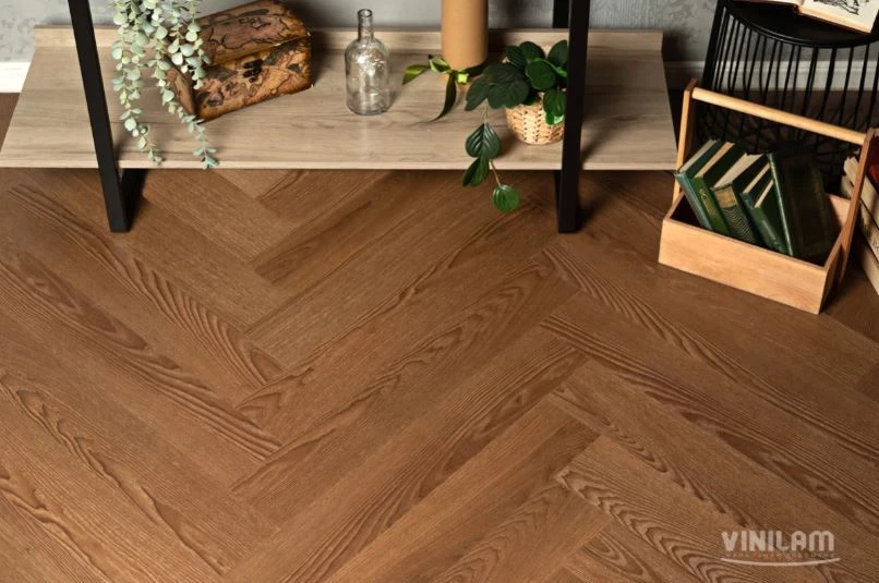 Плитка Vinilam PARQUET HERRINGBONE Glue 2, 5 mm GD11200 Паркет Винсент