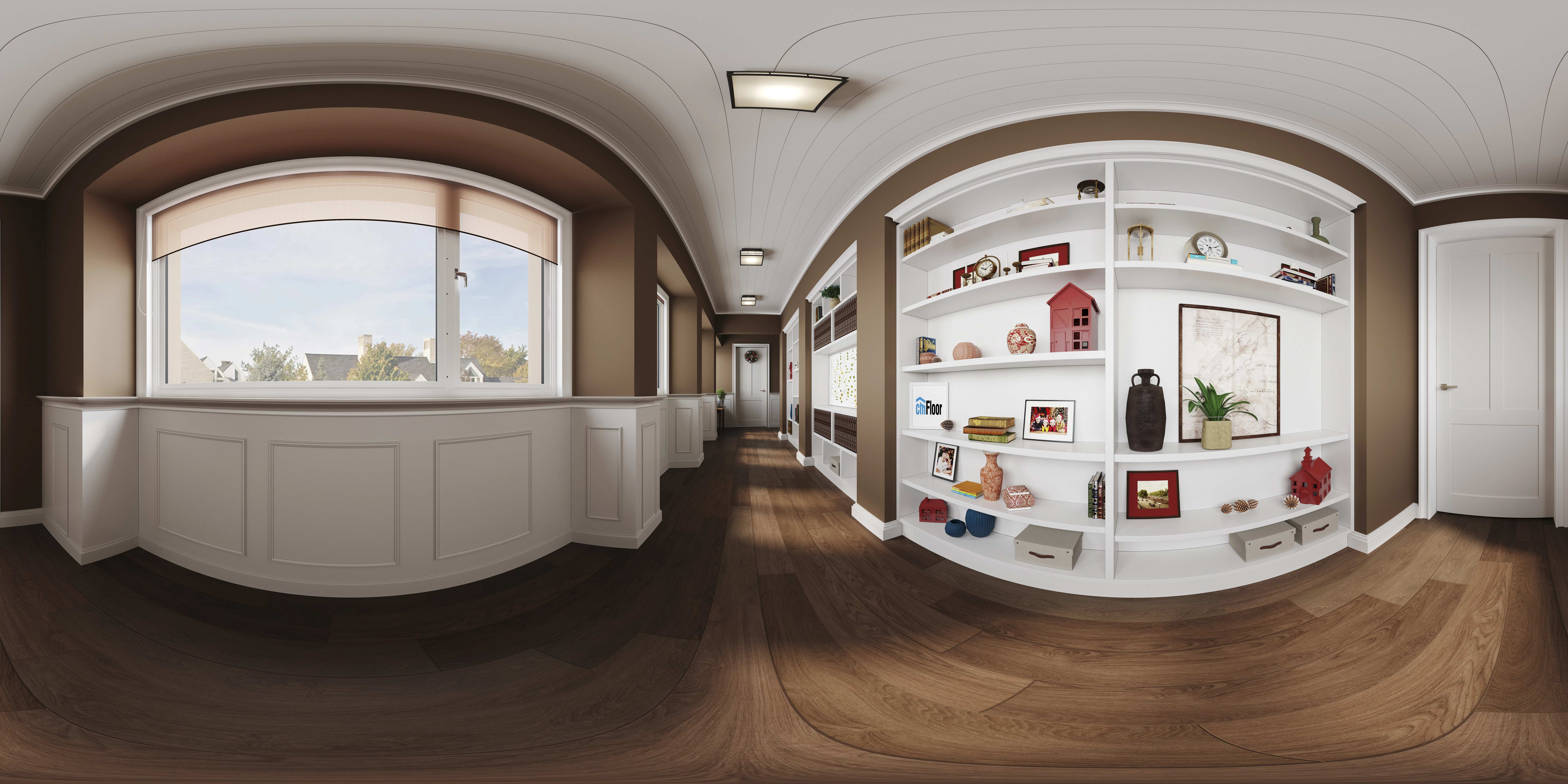 Плитка CM Floor ScandiWood ОРЕХ с подложкой