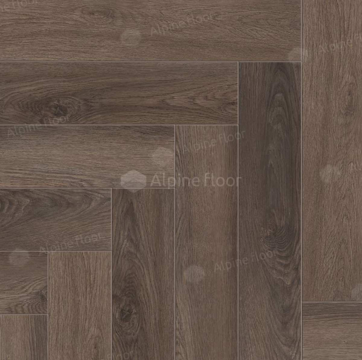Плитка Alpine floor PARQUET PREMIUM Дуб Фафнир ЕСО 19-16 со встроенной подложкой