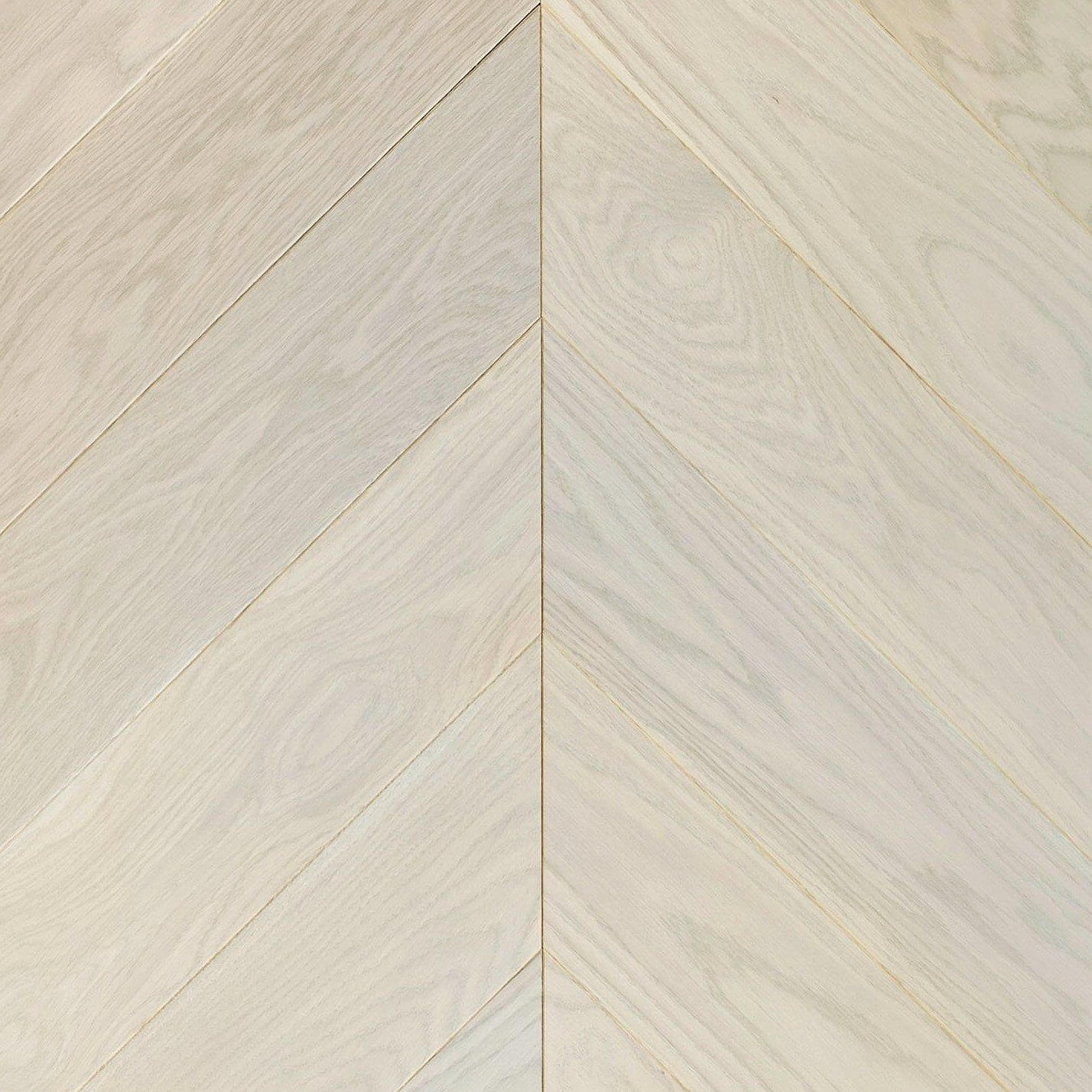 Паркетная доска Esta Ясень Chevron Elegant Frost Ivory Pores 25002