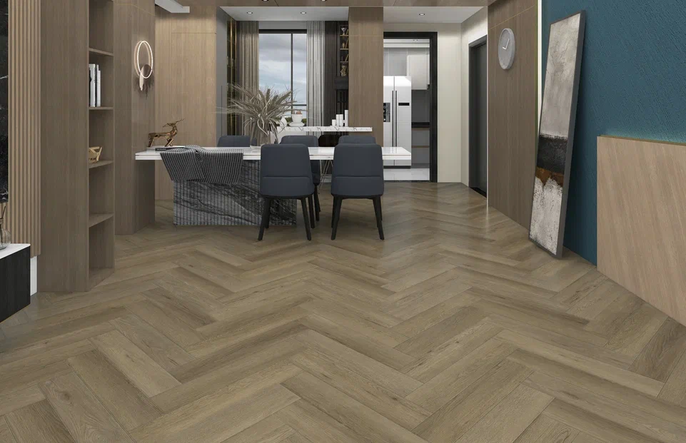 Плитка CALITEX Diamonds Herringbone Sancy Click DM1003