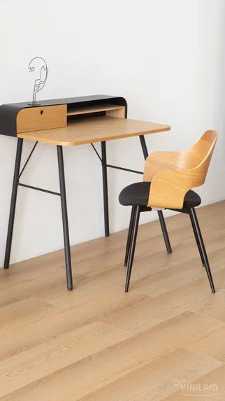 Плитка Vinilam CORK 7 мм 10-140V Дуб Динан