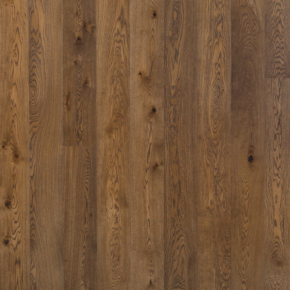 Паркетная доска Polarwood Дуб Сириус Премиум коричневое масло