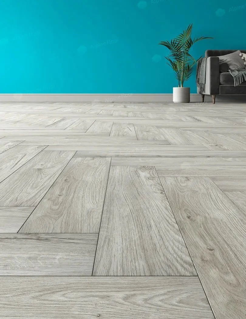 Плитка Alpine floor PARQUET LVT Снежный ECO 16-11