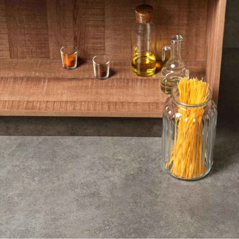 Плитка Vinilam CERAMO 71610 Цемент Cтальной
