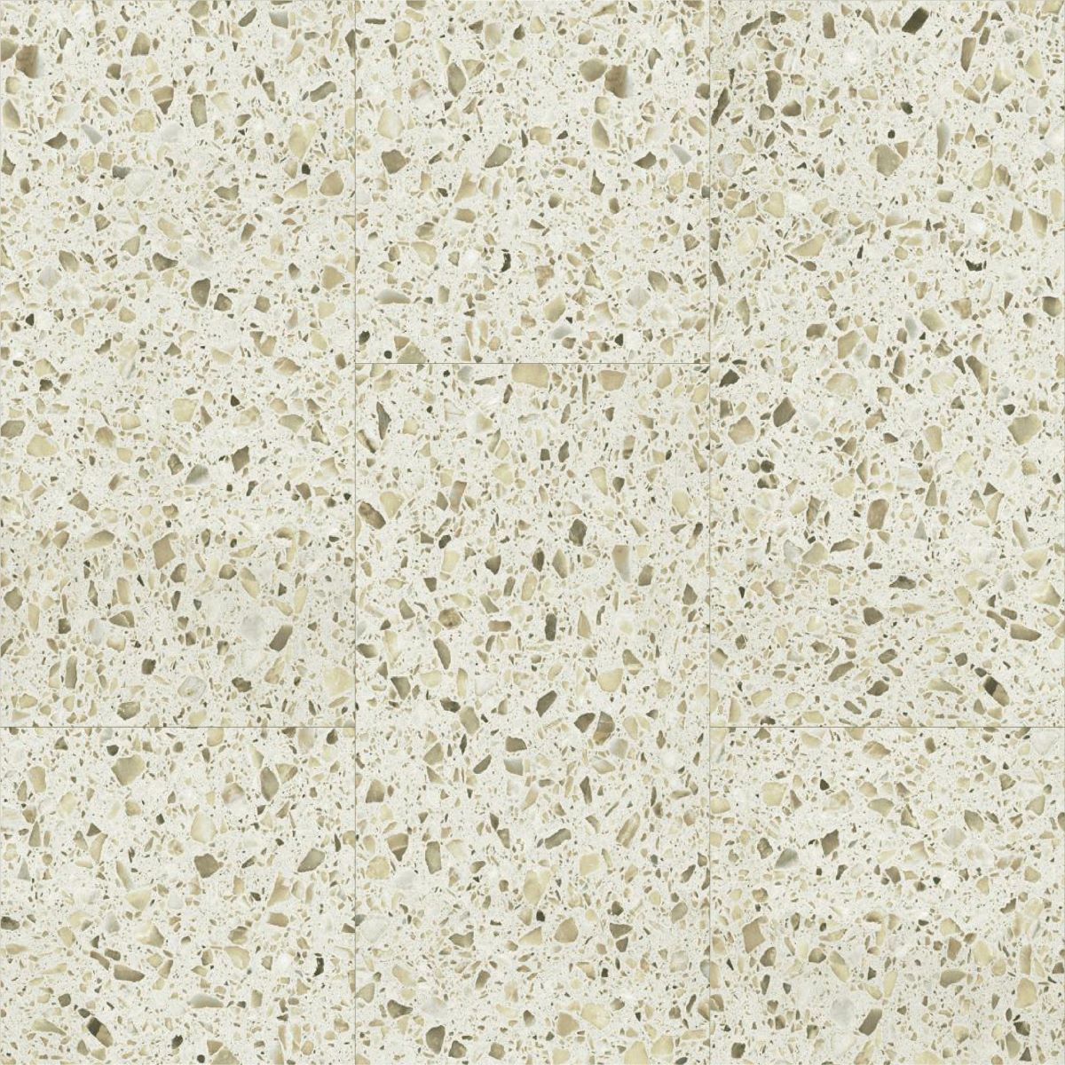 Кварц-виниловая плитка Fargo Stone LVT Терраццо Бежевый 101-3 фаска