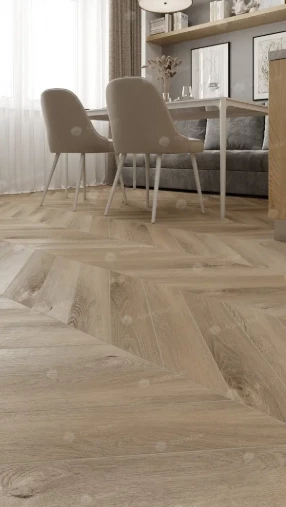 Плитка Alpine floor CHEVRON Дуб Синистра ECO 18-6 MC