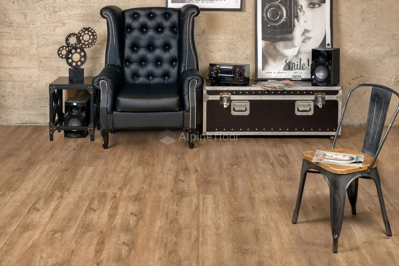 Плитка Alpine floor GRAND SEQUOIA МАКАДАМИЯ ECO 11-10