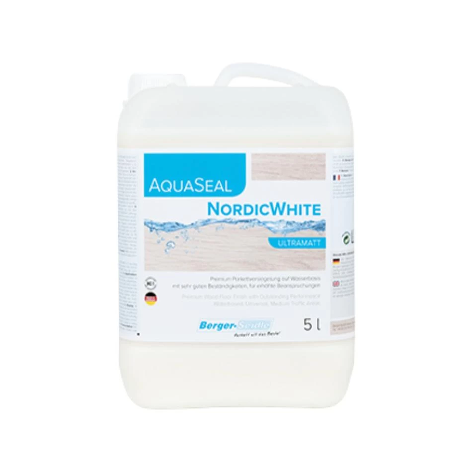 Однокомпонентный паркетный лак Berger Aqua-Seal NordicWhite