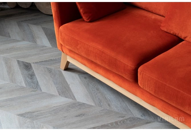 Плитка Vinilam PARQUET CHEVRON 8, 5 mm RI444515CL4 Шеврон Легран