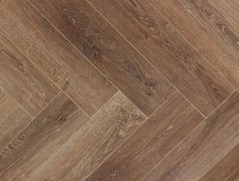 Плитка CronaFloor HERRINGBONE 4, 5 мм ДУБ ТУЛУЗА