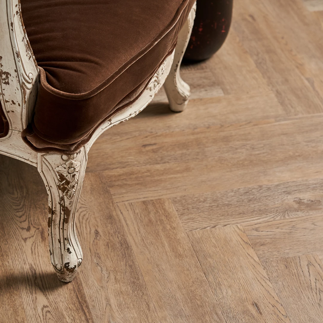 Плитка Vinilam PARQUET HERRINGBONE 6, 5 мм IS11133 Северный Паркет