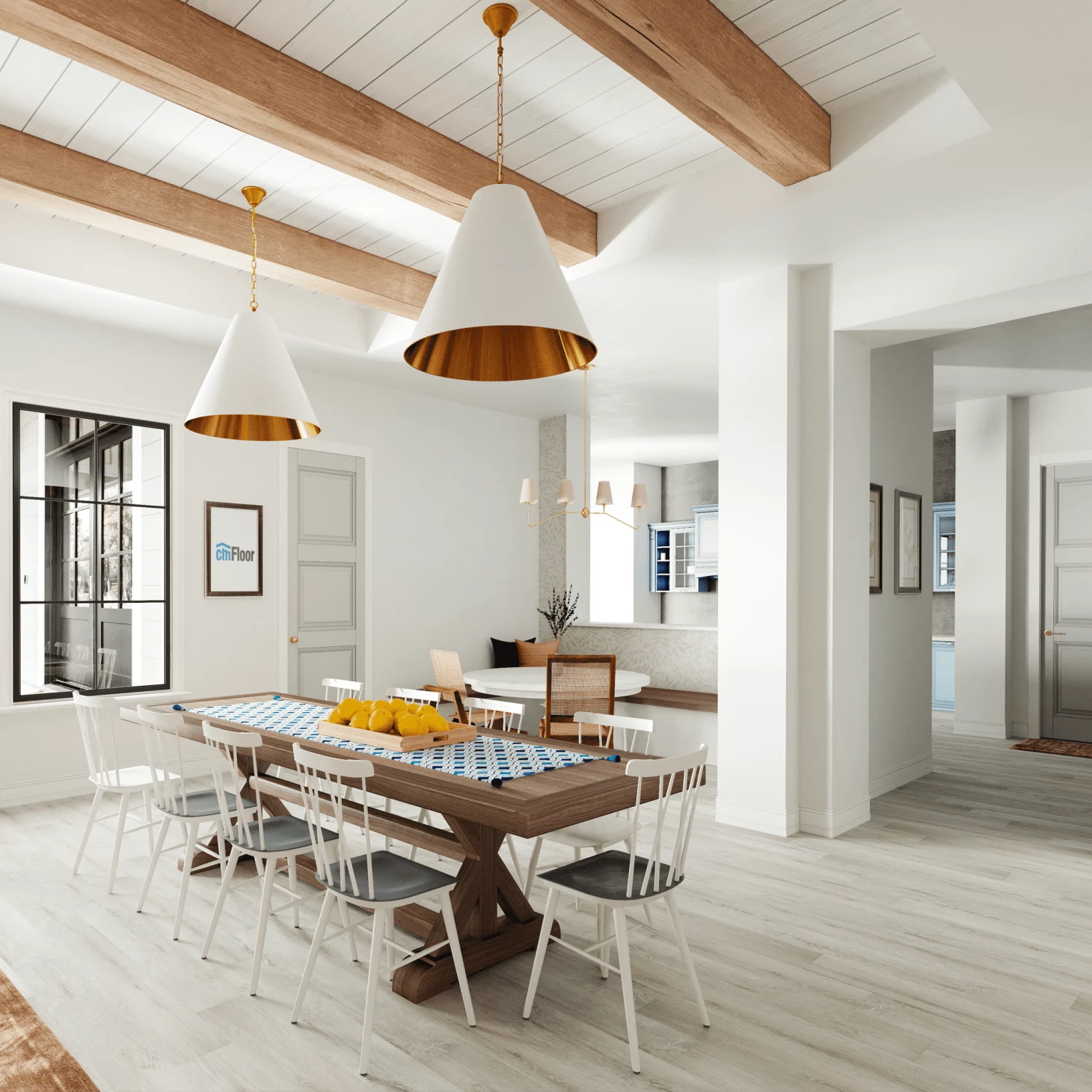 Плитка CM Floor ScandiWood Дуб Ледяной с подложкой