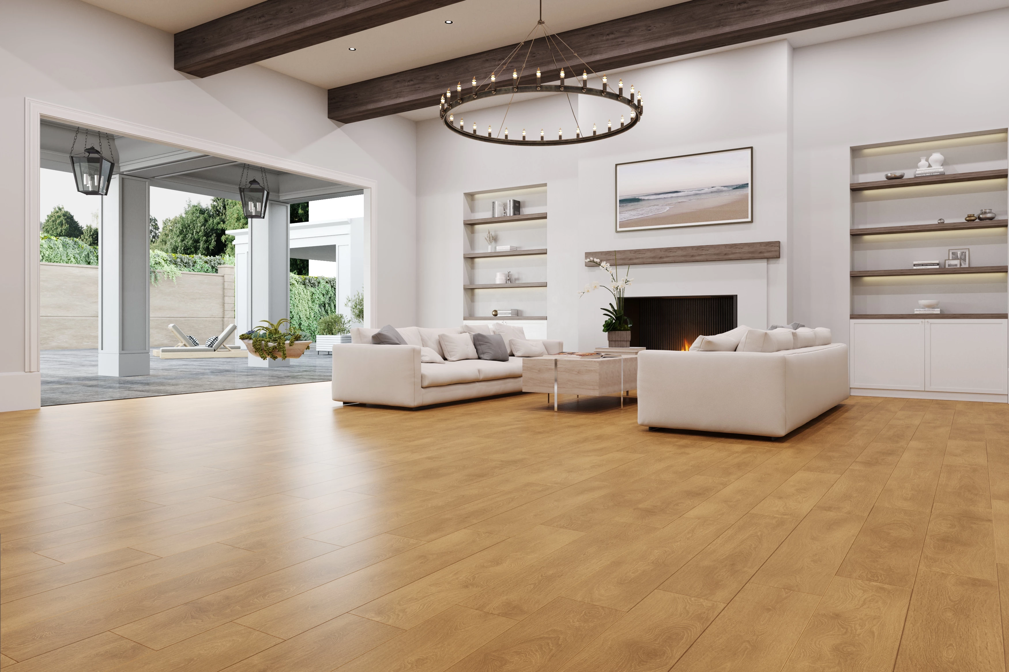 Плитка CM Floor ScandiWood Орех Американский с подложкой