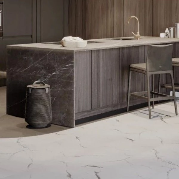 Плитка Vinilam CERAMO STONE 8 мм 83444 Итальянский Мрамор (пробковая подложка)