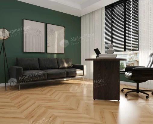 Плитка Alpine floor CHEVRON Дуб Самерсет ECO 18-19 MC