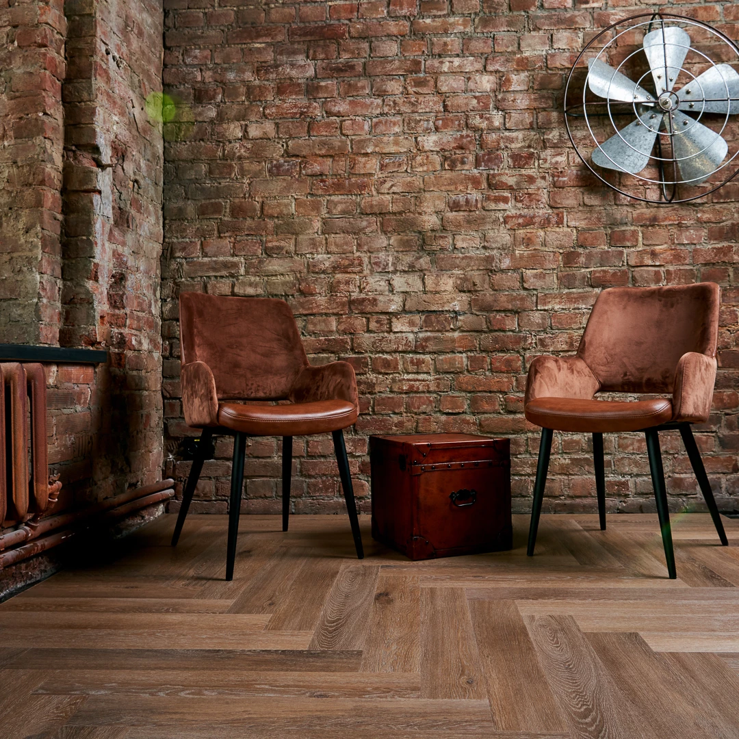 Плитка Vinilam PARQUET HERRINGBONE 6, 5 мм IS11199 Венецианский Паркет