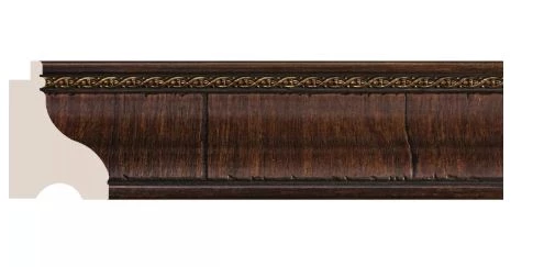 ПЛИНТУС 60 ДУБ ТЕМНЫЙ, 175-3