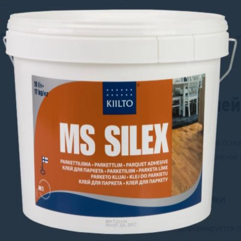 Клей однокомпонентный  Kiilto MS Silex