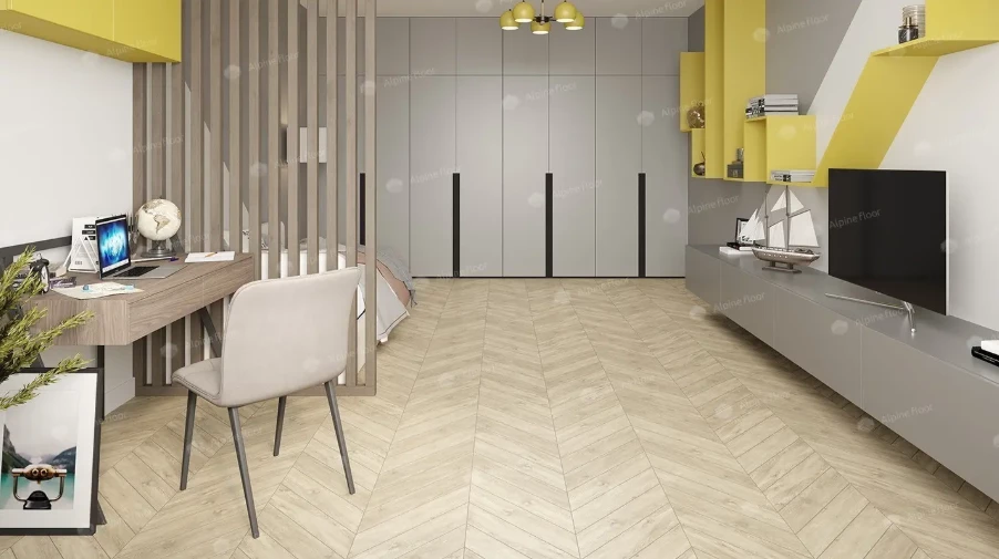 Плитка Alpine floor CHEVRON Сонома ECO 18-7 MC