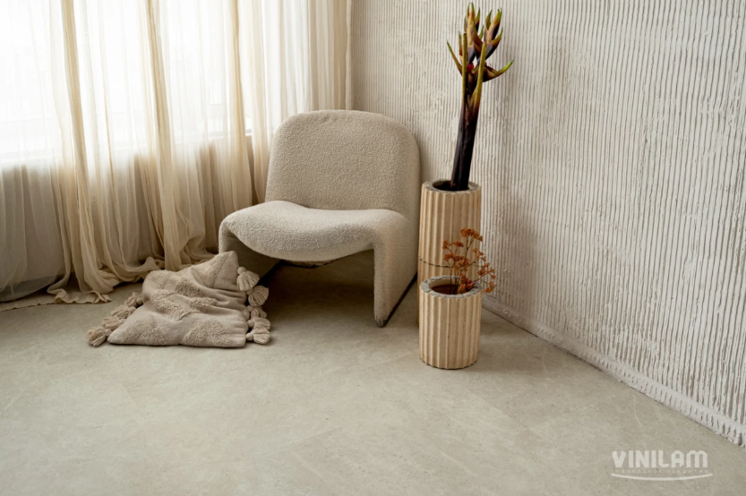 Плитка Vinilam CERAMO STONE 8 мм 71612 Тихая Бухта (пробковая подложка)