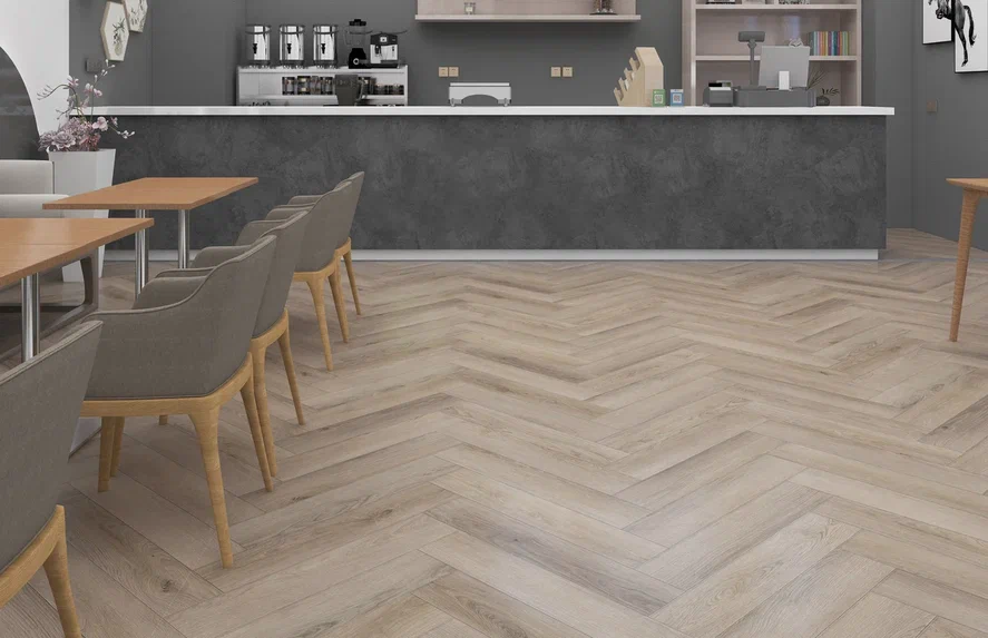 Плитка CALITEX Diamonds Herringbone Lesatho Click DM503