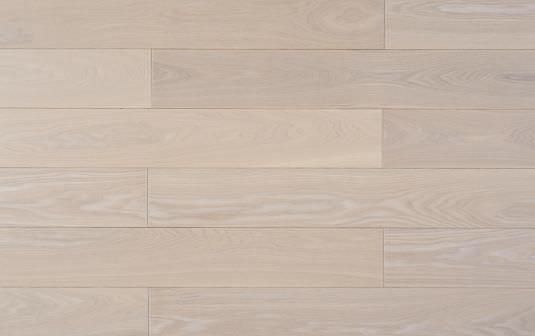 Паркетная доска AmberWood Ясень Белая ночь Лак