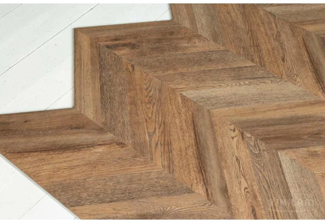 Плитка Vinilam PARQUET CHEVRON 8, 5 mm RI153610CL4 Шеврон Нормандия