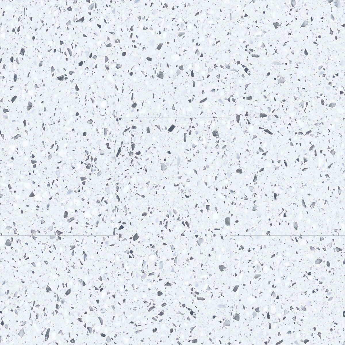 Кварц-виниловая плитка Fargo Stone LVT Терраццо Гранж 101-2  фаска