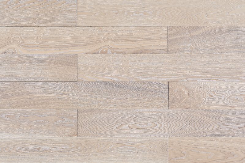 Массивная доска AmberWood Ясень Ваниль Браш Лак