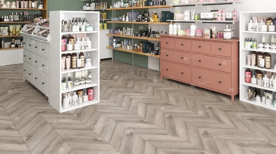 Плитка Alpine floor CHEVRON Дуб Исида ECO 18-8 MC