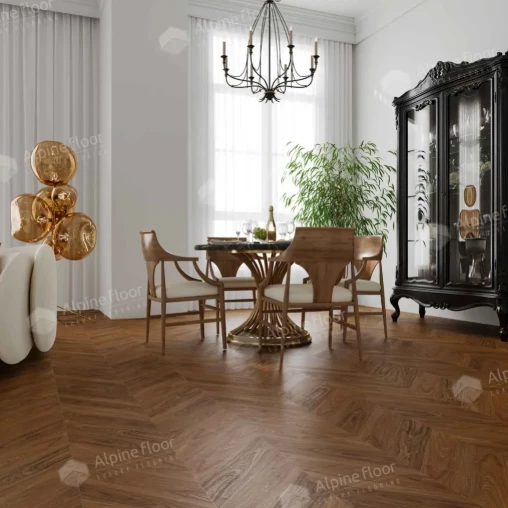 Плитка Alpine floor CHEVRON Орех Нойер ECO 18-22 MC