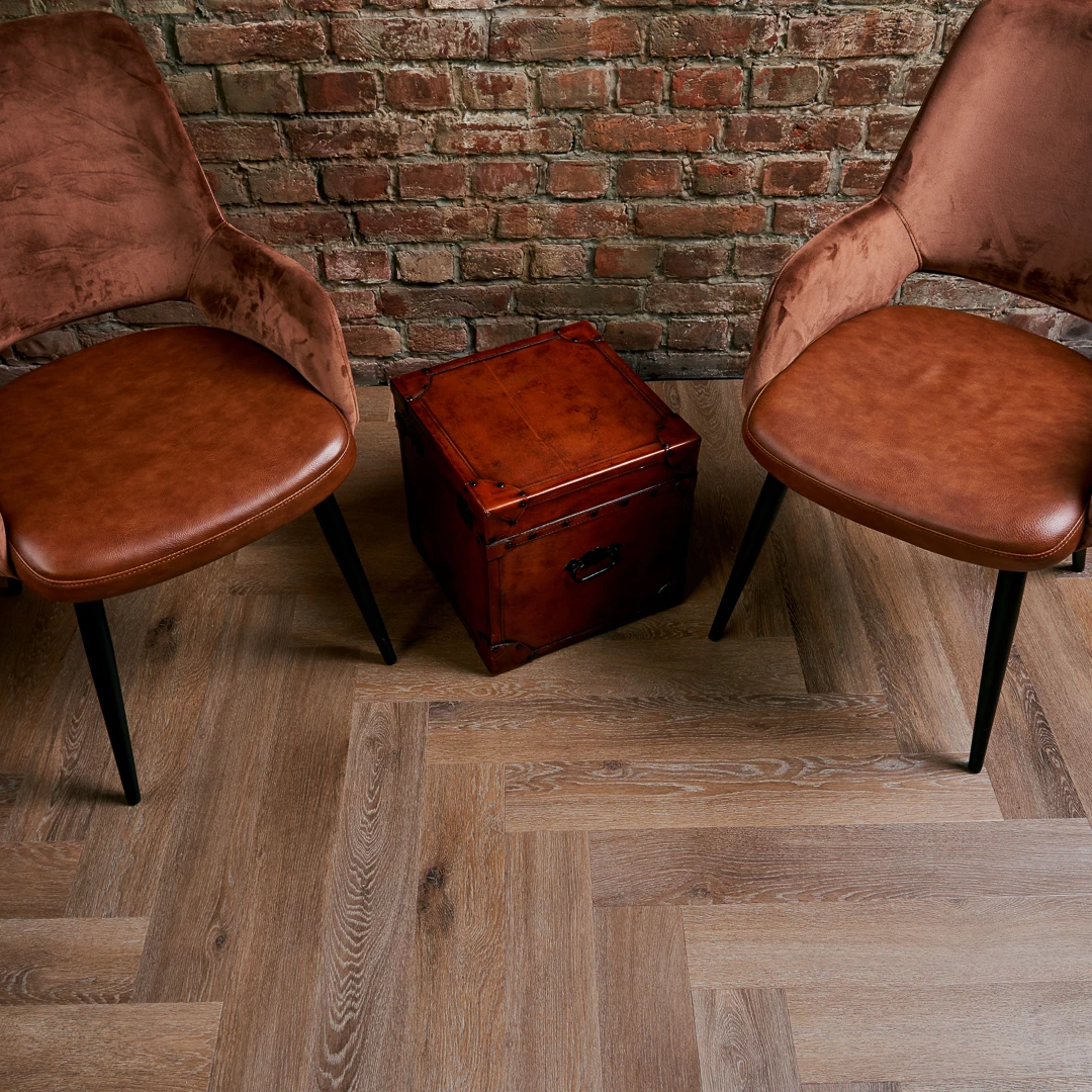 Плитка Vinilam PARQUET HERRINGBONE 6, 5 мм IS11199 Венецианский Паркет