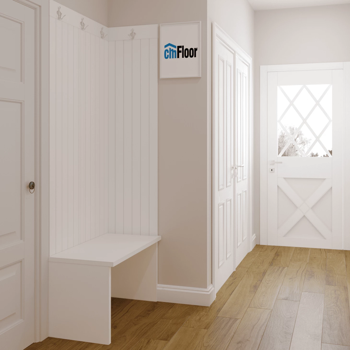 Плитка CM Floor ScandiWood Орех Американский