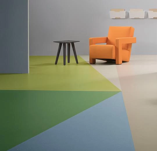 Мармолеум Forbo Piano 3647 nettle green