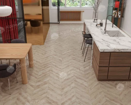 Плитка Alpine floor CHEVRON Гикори ECO 18-21 MC
