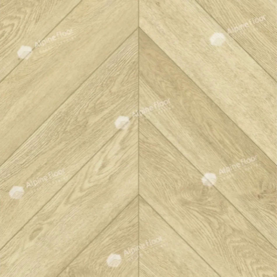 Плитка Alpine floor CHEVRON Дуб Ваниль Селект ECO 18-2 MC