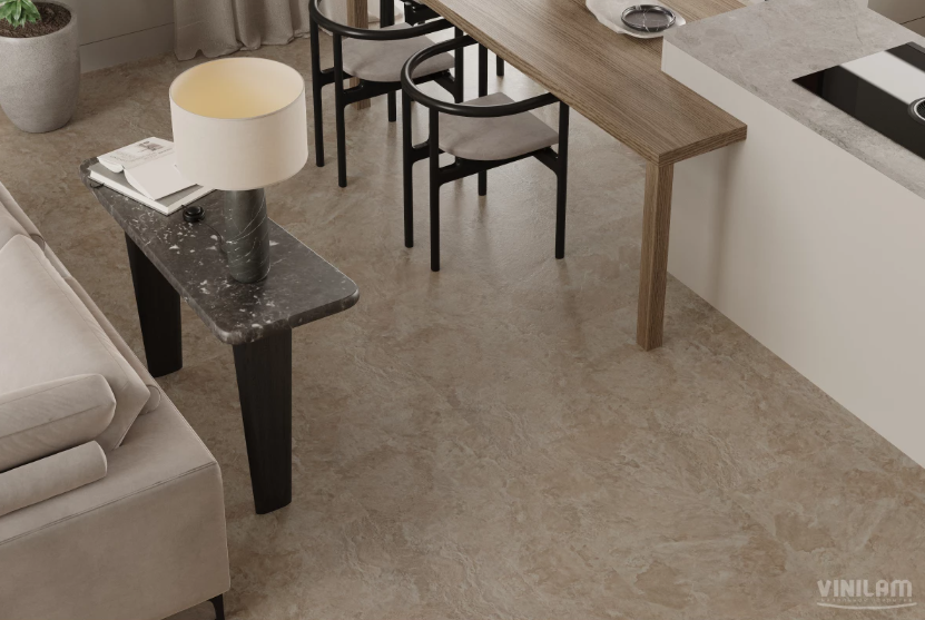 Плитка Vinilam CERAMO STONE 8 мм 81222 Аравийский Камень (пробковая подложка)