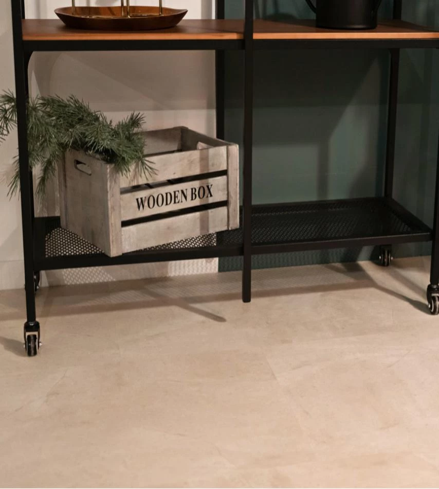 Плитка Vinilam CERAMO 71615 Бетон Белый