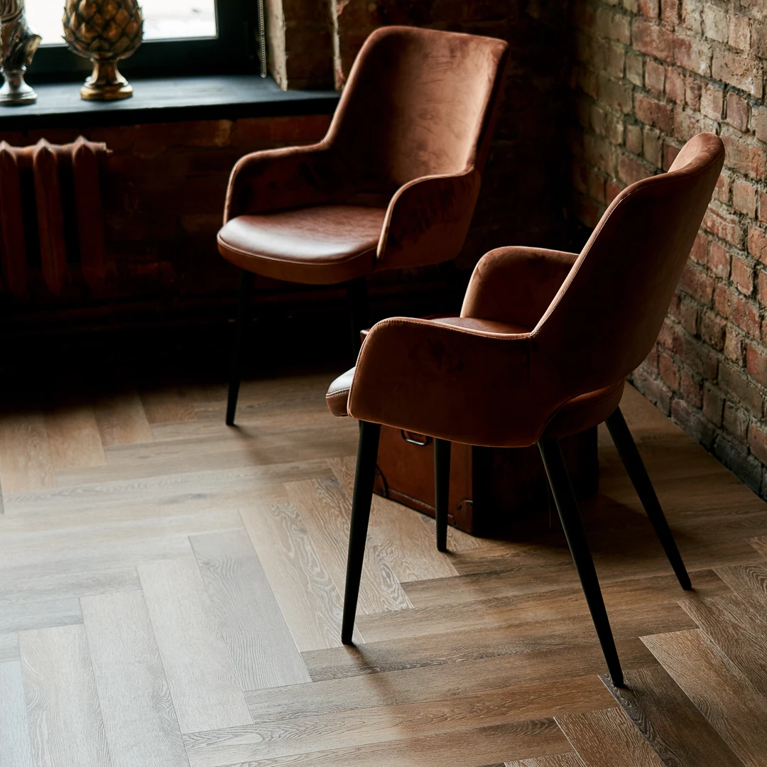 Плитка Vinilam PARQUET HERRINGBONE 6, 5 мм IS11199 Венецианский Паркет
